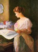 Ellen Day Hale, Morning News. Private collection